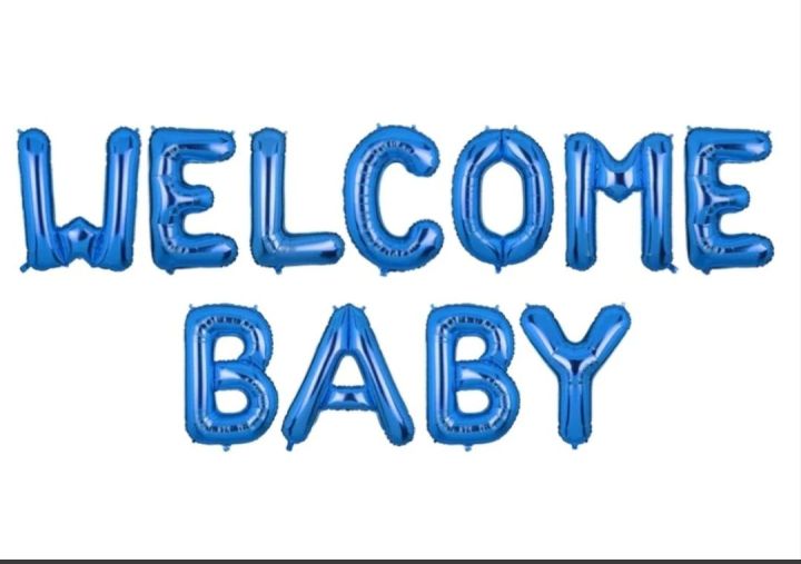 Welcome%20Baby%20Letter%20Foil%20Balloon%20Banner%20for%20Baby%20Shower,%20Gender%20Reveal%20Event%20and%20Decoration%20-%20Image%202