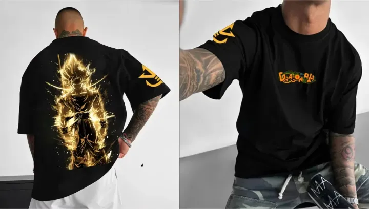 Dragon%20Ball%20Vegeta%20New%20T-shirt%202025%20Summer%20Male%20and%20Female%20Animation%20Joint%20Loose%20Casual%20Harajuku%20Parent-child%20Short-sleeved%20Top%20-%20Image%207