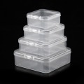 10pcs Plastic Box Rectangular Box Translucent Box Packing Box Storage Box Dustproof Solid Strong Jewelry Storage Case Container. 