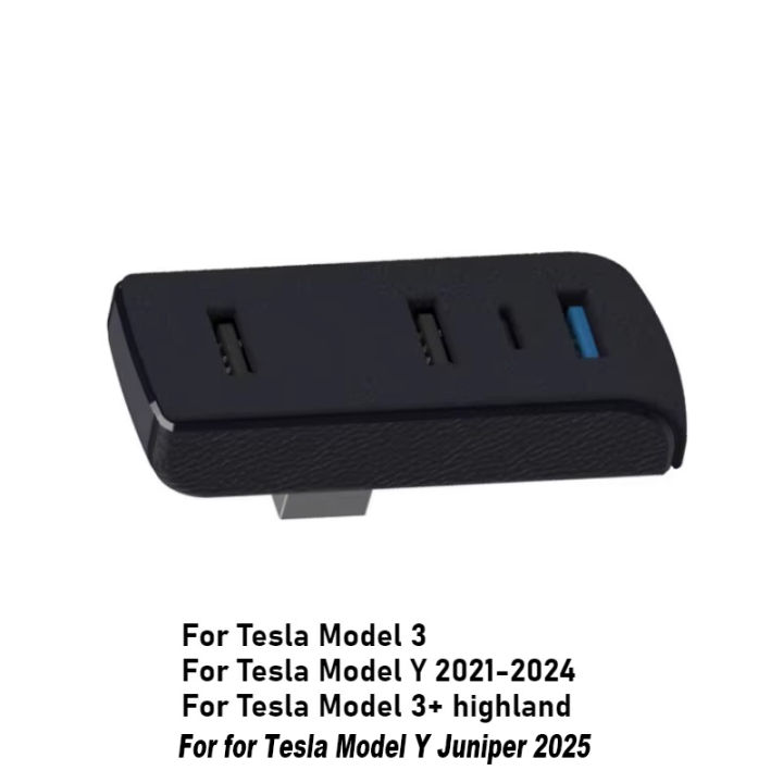 Glove%20Box%20Docking%20Station%20for%20Tesla%20Model%203%20Highland%20Y%20Juniper%20USB%20Hub%20Ports%20Car%204-in-1%20USB%20Extender%20Charger%20Upgrade%20Data%20Trans%20-%20Image%207
