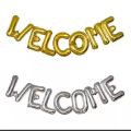 welcome  foil balloons 16" inches party decorations. 
