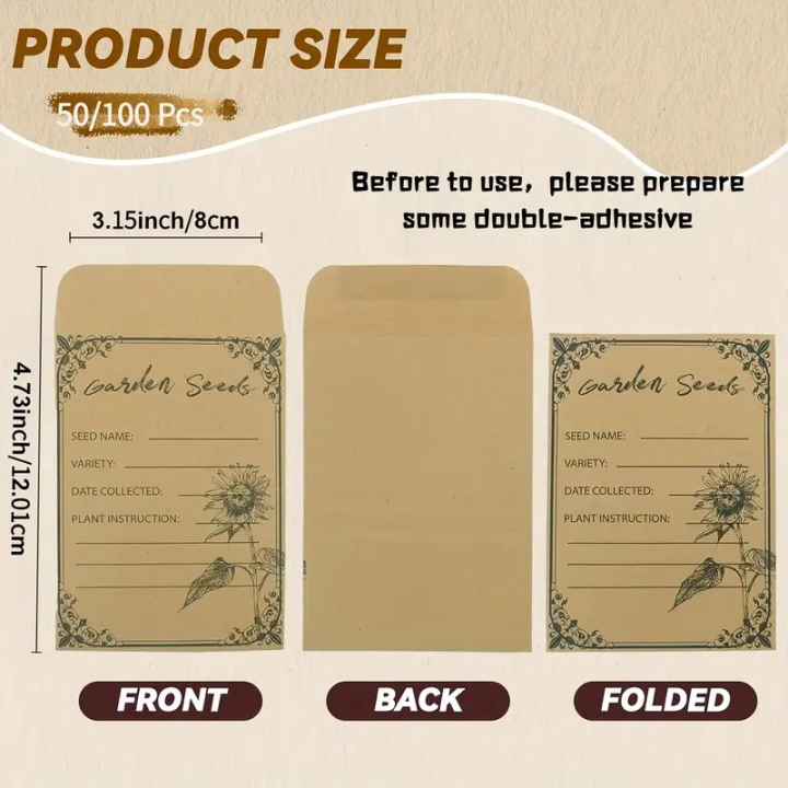 50/100/150%20Pcs%20Seed%20Envelopes%204.72%20*%203.15%20inch%20Small%20Envelope%20Collection%20Vegetable%20Flowers%20Plant%20Gardening%20Seeds%20Parts%20Storage%20-%20Image%202