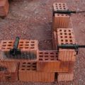 2pcs Brick Laying Wire Puller, Mud Hydraulic Wire Puller, Building Wire Rack, Mud Tile Worker Wire Fixer, Small Wire Puller. 