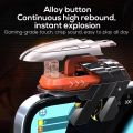 6 Finger Mobile Phone ABS Game Trigger AK06 for PUBG Aim Shooting L1 R1 Alloy Key Button for IOS Android NEW Gamepad Controller.