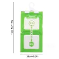 1/5/10Pcs Hangable Wardrobe Moldproof Moisture Proof Dehumidification Bag Moisture Absorbing Bag Closet Dehumidizer Eco Friendly. 