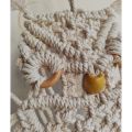 MACRAME OWL WALL HANGING. 