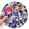 10/30/50pcs Cool Nagi Bachira Blue Lock Stickers Isagi Chigiri Anime Sticker Waterproof Suitcase Luggage Notebook Shidou Decals. 