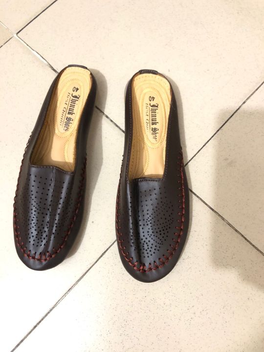 Girls%20First%20Choice%20Soft%20sole%20and%20leather%20upper%20flat%20sandal%20design%20Ladies%20Half%20Loafer%20%7C%20Half%20Loafer%20-%20Image%206