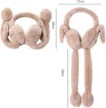 Winter Plush Bunny Earmuff Ear Warmer Rabbit Design Earmuff For Women. 