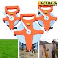 Greener tape measure 100m tape measure tape measure measure tape measure fiberglass tape measure 100m mechanic equipment. 