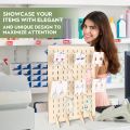 1Pcs Fashion Multi-purposel Hooks Earrings Display Stand Necklace Pendant Earring Jewelry Storage Rack Counter Showcase Props. 