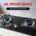 10Pcs/set Thickened Aluminum Foil Covers Gas Stove Oil Proof Pad Protector Cover Proof Cleaning Pad Kitchen Cleaning Parts. 