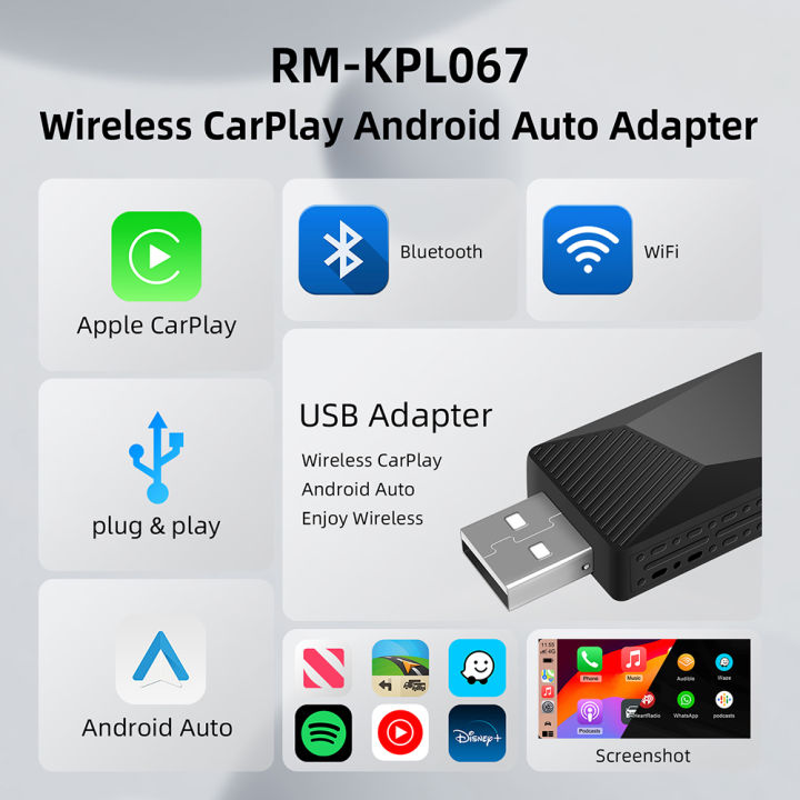 NEW%202in1%20Wireless%20CarPlay%20Android%20Auto%20Wireless%20Adapter%20Smart%20USB%20Dongle%20Mini%20Box%20Plug%20And%20Play%20WiFi%20Fast%20Connect%20-%20Image%204