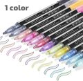 Super Squiggles Outline Markers: Doodle Dazzles Shimmer Marker Set, 1Colors Double Line Outline Marker For Gift Card, Scrapbook Supplies, Crafts, Photo Album, Easter Eggs, School Supplier. . 