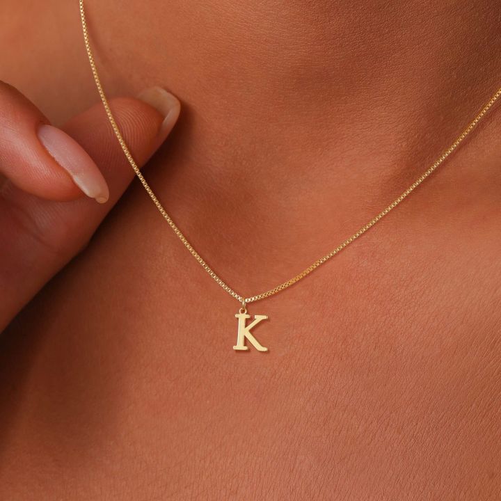 A-Z%20Initial%20Necklace%2018K%20Gold%20Plated%20Necklace%20Cute%20Letter%20Stainless%20Steel%20Necklace%20for%20Women%20-%20Image%202