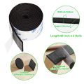 Felt Strips with Adhesive Backing, 2 Felt Rolls 2X 60 Inches Black, Felt Tape with Adhesive Backing, Furniture Felt Strips. 
