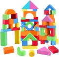 Soft Building Blocks Eva Foam Kids Educational Toys 52 Pcs  Big Size. 