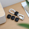 Cable Winder Cable Organizer Clips Mouse Wire Headphone Holder USB Charger Holder Desk Tidy Organizer Wire Cord Protector. 