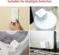 SwitchBot Smart Switch Button Pusher - Bluetooth Fingerbot for Rocker Switch/One-Way Button, Automatic Light Switch, Timer and APP Control, Works with Alexa When Paired with SwitchBot Hub (White). 