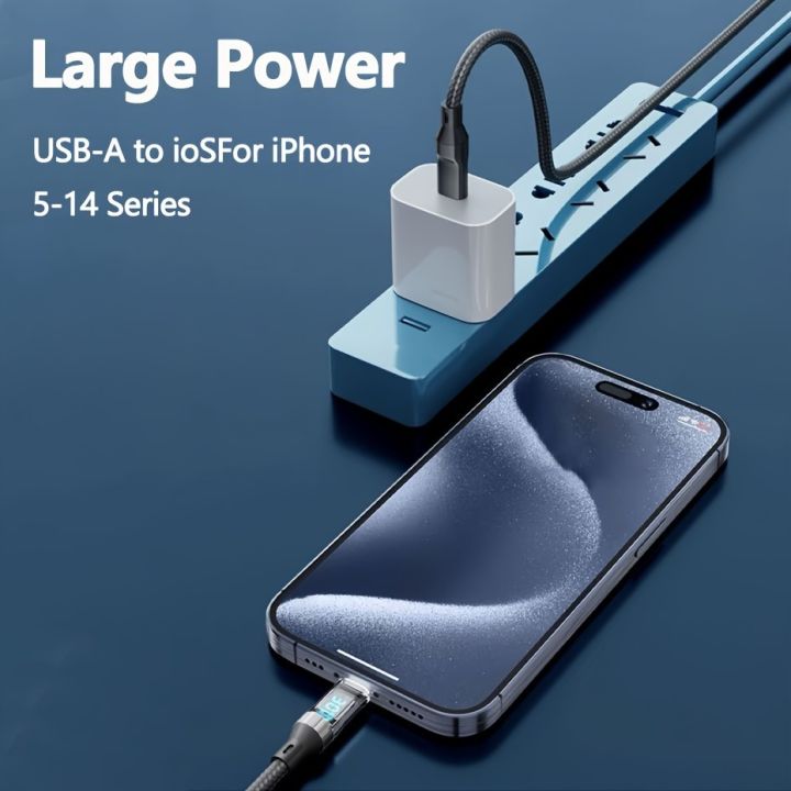 PD%2027W%20Fast%20Charge%20Cable%20LCD%20Display%20Transparent%20Shell%20Data%20Transfer,%20USB%20A%20Type-C%20to%20Lightning%20Cord%20for%20iPhone%2014%20Pro%20Max/13/12%20-%20Image%204