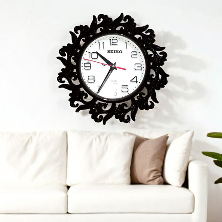 Elegant Floral Pattern Decorative Wall Clock 2026 for Home and Office