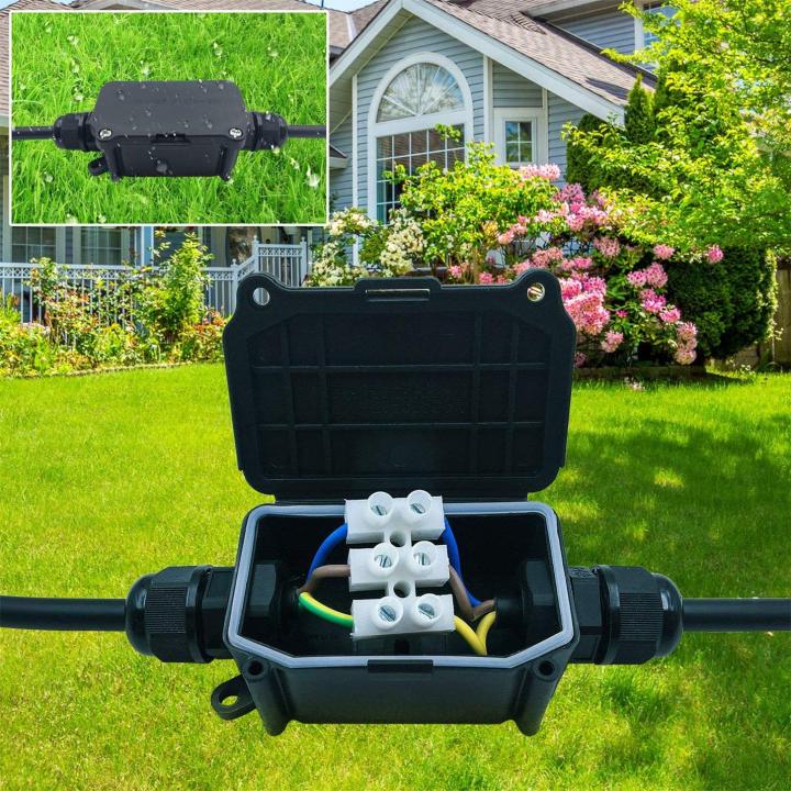 Junction%20Box%20Waterproof%20IP68%202%20Way%20Plug%20Line%20M20%20Coaxial%20Cable%20Connector%20Wire%20Range%205%20to%2012mm%20Outdoor%20Electric%20Power%20Cord%20Boxes%20-%20Image%206