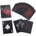Black Gold Playing Card Poker Game Deck blue Silver Poker Suit Plastic Magic Waterproof Deck Of Card Magic Water Gift Collection. 