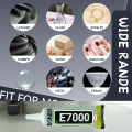 15ML 50ML 110ML E7000 Clear Contact Fabric Adhesive Universal Glass Plastic DIY Glue E-7000 With Precision Applicator. 