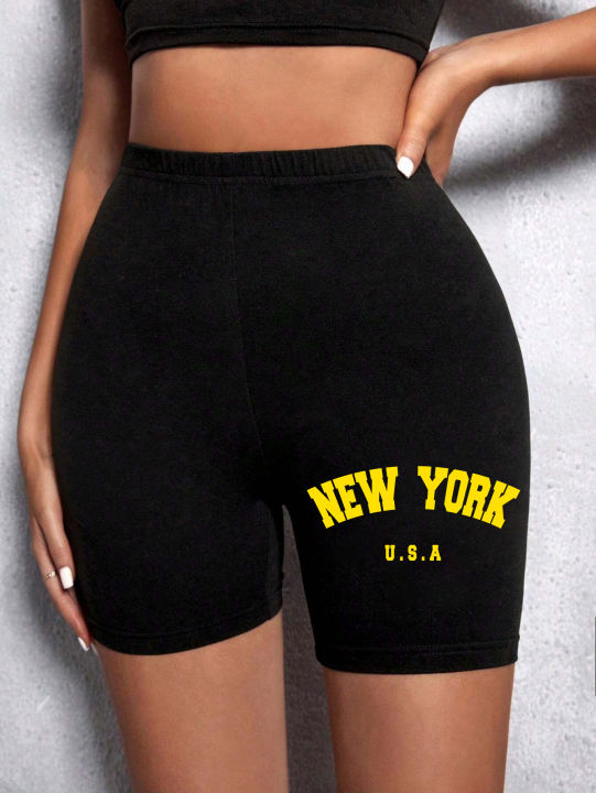 Summer%20Womens%20Sports%20Shorts%20%C2%A0New%20York%20The%20Emipure%20City%20Letter%20Printing%20Fitness%20Short%20Pantsstretch%C2%A0Thin%C2%A0Soft%20Female%20Sport%20Swear%20-%20Image%205