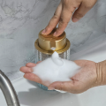 Hand Foaming Dispenser Soap Foam Bottle Hand Wash Container Foam Design Dispenser Counttertop Decoration. 