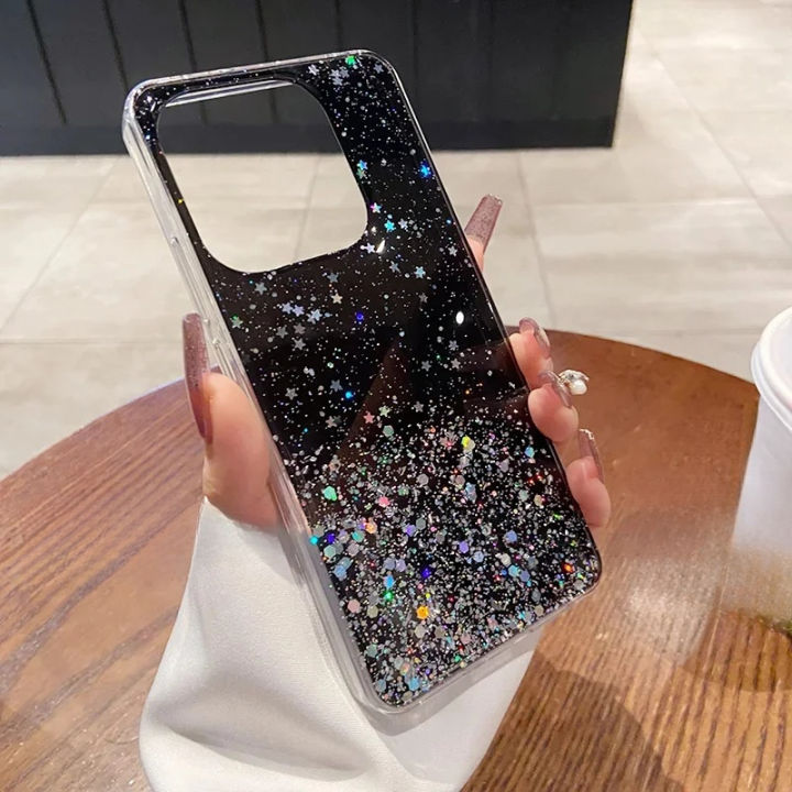 For%20Xiaomi%20Redmi%20Note%2014%205G%20Case%20For%20Redmy%20Note14%205G%20Back%20Cover%20Glitter%20Star%20Sequin%20Clear%20Thin%20Soft%20Phone%20Cases%20Coques%20Carcase%20-%20Image%202