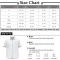 Fashion Business Stripped Splicing Shirt For Men Vintage Casual And Versatile Button Down Bowling Short Sleeve Summer T-Shirt. 
