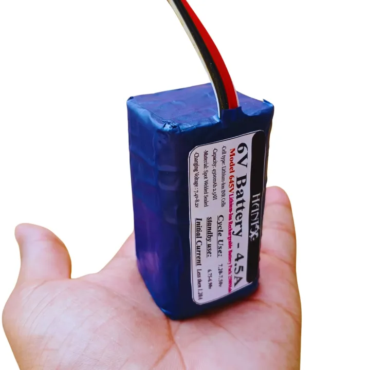 Lithium%20Battery%20GD-645%206V%204.5AH%20Rechargeable%20Sealed%20Li%20ion%20/Lithium%20Battery%20-%20Image%202