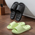 Summer Non Slip Shower Slippers for Women Men Indoor Soft EVA Quick Drying Bath Slippers Couple Non Slip Flat Home Sandals. 