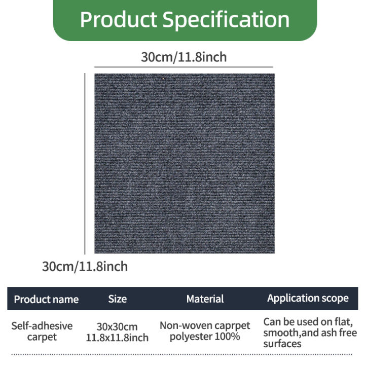 20pcs%20Carpet%20Floor%20Tiles%20Sticker%20Adhesive%20Stickers%20Carpet%20Peel%20And%20Stick%20Removable%20DIY%20Home%20Furnishings%20Indoor%20Room%20Carpets%20-%20Image%205