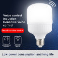 Auto ON/OFF Induction Bulb Sensor Automatic Motion Sensor LED Lamp Bulb Smart Voice-activated Bulb 220V Energy Saving Light. 