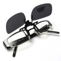 4 Color Grey Lenses Polarized Sunglasses Clip On Flip Up UV 380 Driving Fishing Night Vision Glasses Clips. 
