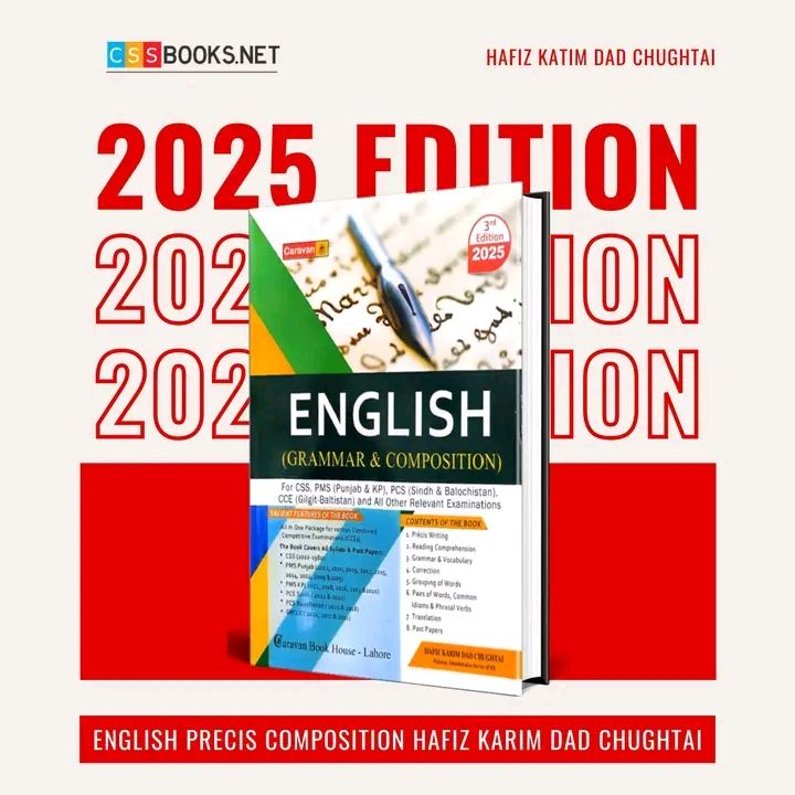 English Grammar and Composition for CSS,PMS by Hafiz Karim Dad Chughtai ...