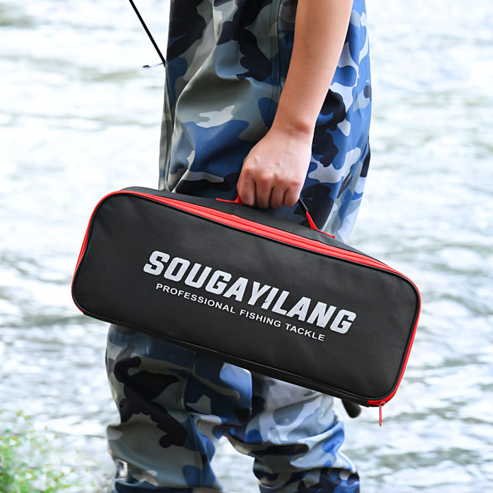 Sougayilang%20Fishing%20Rod%20Bag%2046cm/57cm%20Large%20Capacity%20100b%20Portable%20Waterproof%20Oxford%20Cloth%20Fishing%20Tackle%20Bags%20Outdoor%20Fishing%20-%20Image%206