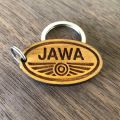 Jawa - Bike - All Natural Nepali/Nepalese Wood/Wooden Keyring/Keychain. 