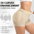Women 4-Pad Butt Lifter Panties High Waist Tummy Control Shapewear Hip Enhancer Mesh Briefs Belly Slimming Body Shaper Shorts. 