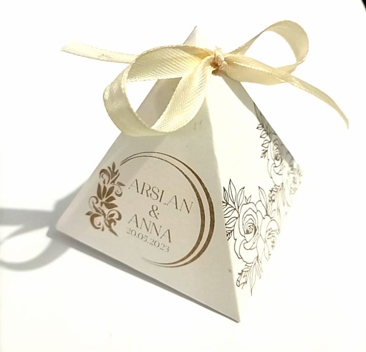 Bid Boxes For Nikkah customized |100 PCs pack