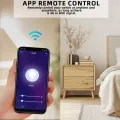 LiwoKit Tuya Smart Switch WIFI Need Neutral EU Standard Smart Home Light Touch Switches Wall 1/2/3/4 Gang Alexa  Voice Control lightify. 