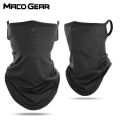 Men Summer Sports Black Mesh Ice Silk Bandana Running Tube Scarf Hiking Ski Fishing Hunting Cycling Snowboard Soft Scarves Women. 