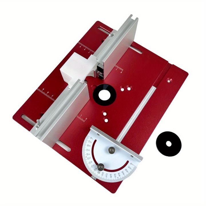 Sliding Router Bracket Aluminium Router Table Insert Plate, Woodworking Benches Router Flip ...
