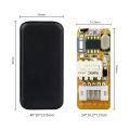 DC 3.5V 5V 9V 12V Mini Relay Wireless Remote Control Switch For LED Lamp 433Mhz Micro Receiver With Box and White Transmitter. 