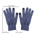 Winter Warm Knitted Gloves Mobile Phone Touchscreen Wool Knitted Gloves Winter Thick Warm Adult Gloves Mittens for Men Women. 