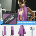 Microfiber Fitness Towel Bath Towel Set Sweat Absorbent Sports Towel  Yoga Towel Fitness Towel Gym Towel  Suitable for Travel. 