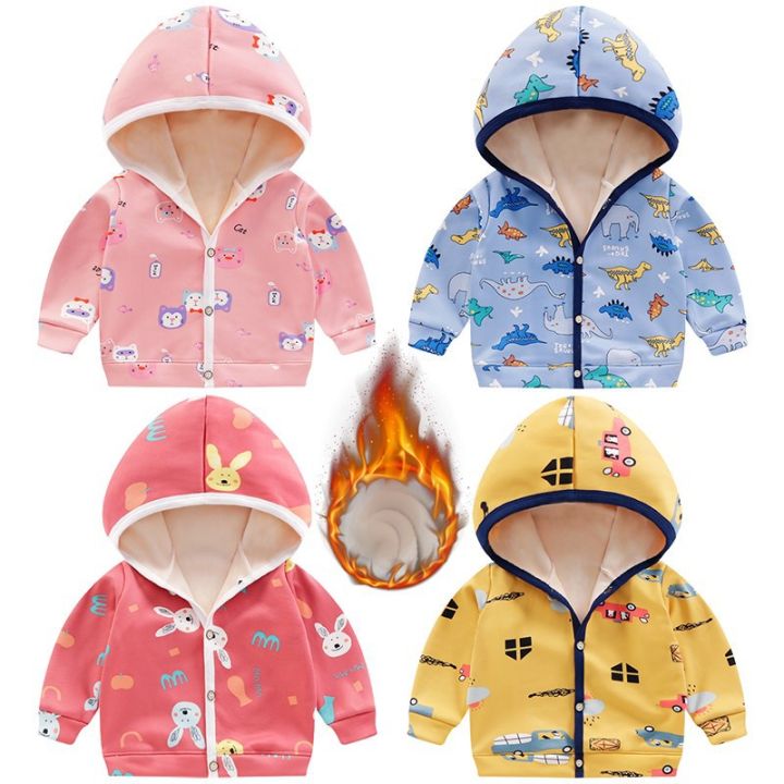 Children's%20New%20Fall%20And%20Winter%20Boys%20And%20Girls%20Padded%20And%20Thickened%20Cartoon%20Jacket%20Baby%20Infant%20Hooded%20Sweater%20Cardigan%20Jacket%20-%20Image%202