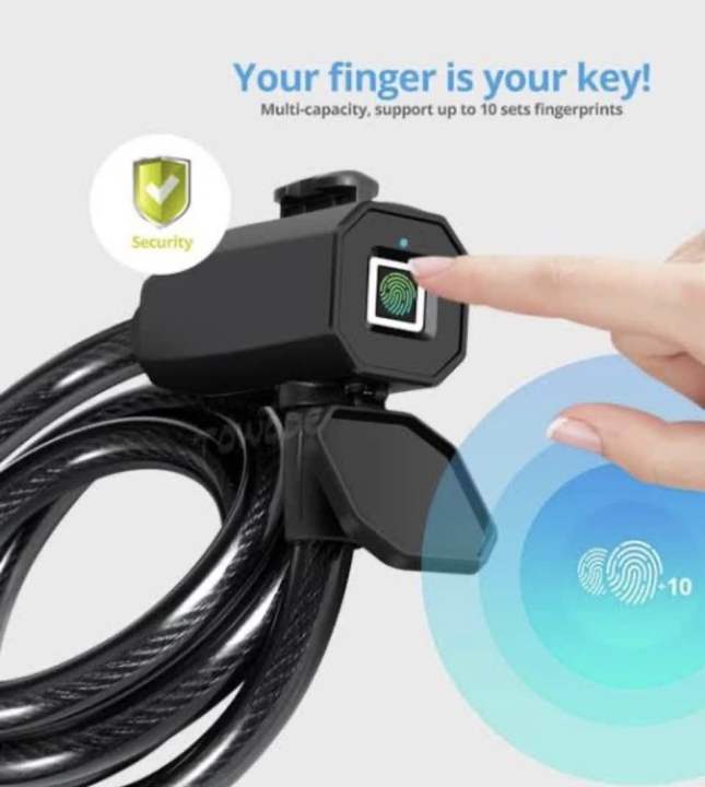 Keyless Fingerprint lock for bike,Scooty Bio Key Smart Bluetooth App ...